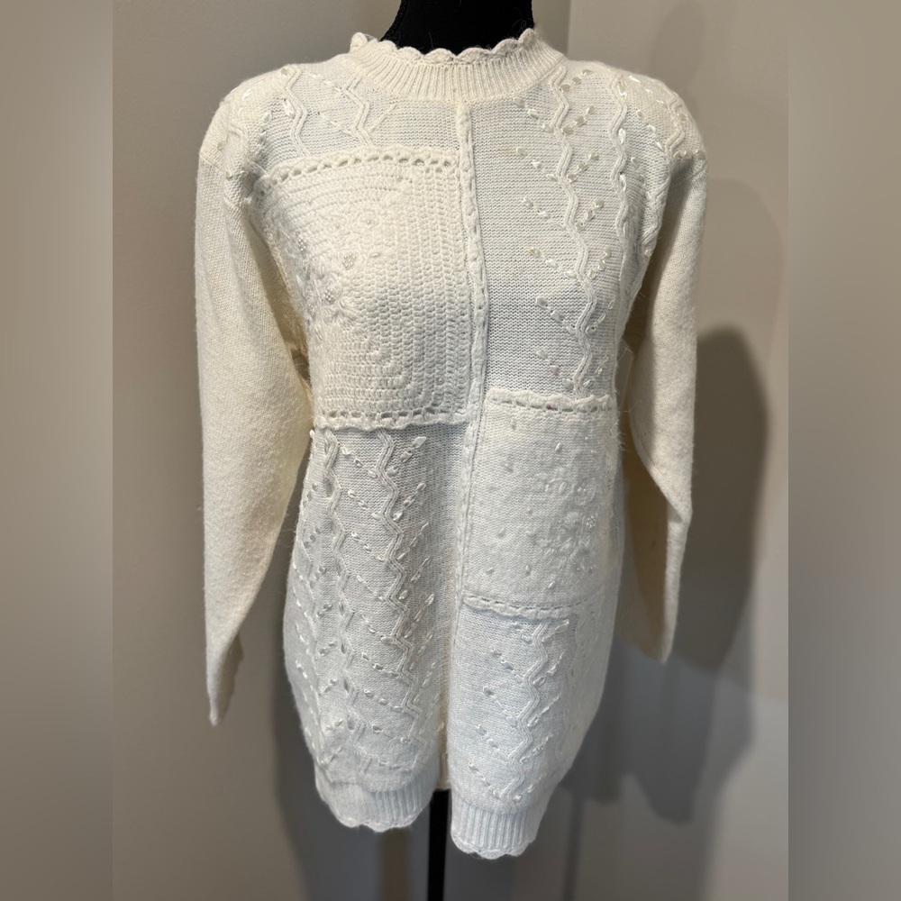 Vintage Napa Valley women's sweater Small | Grandma Core| Cottagecore
